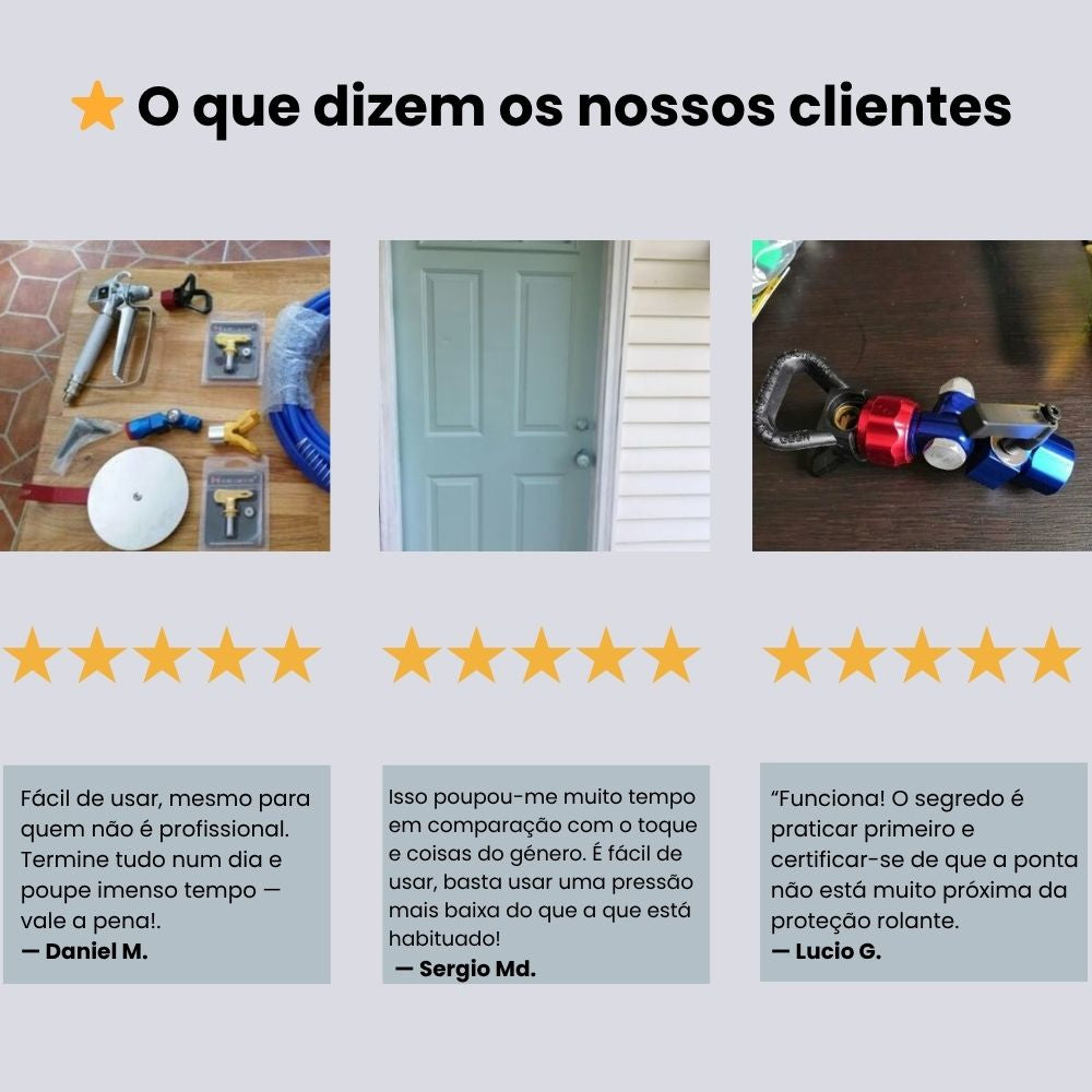 PintaBorda Pro — Precisão