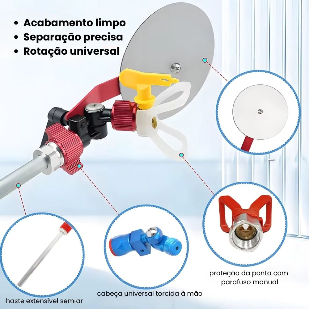 PintaBorda Pro — Precisão
